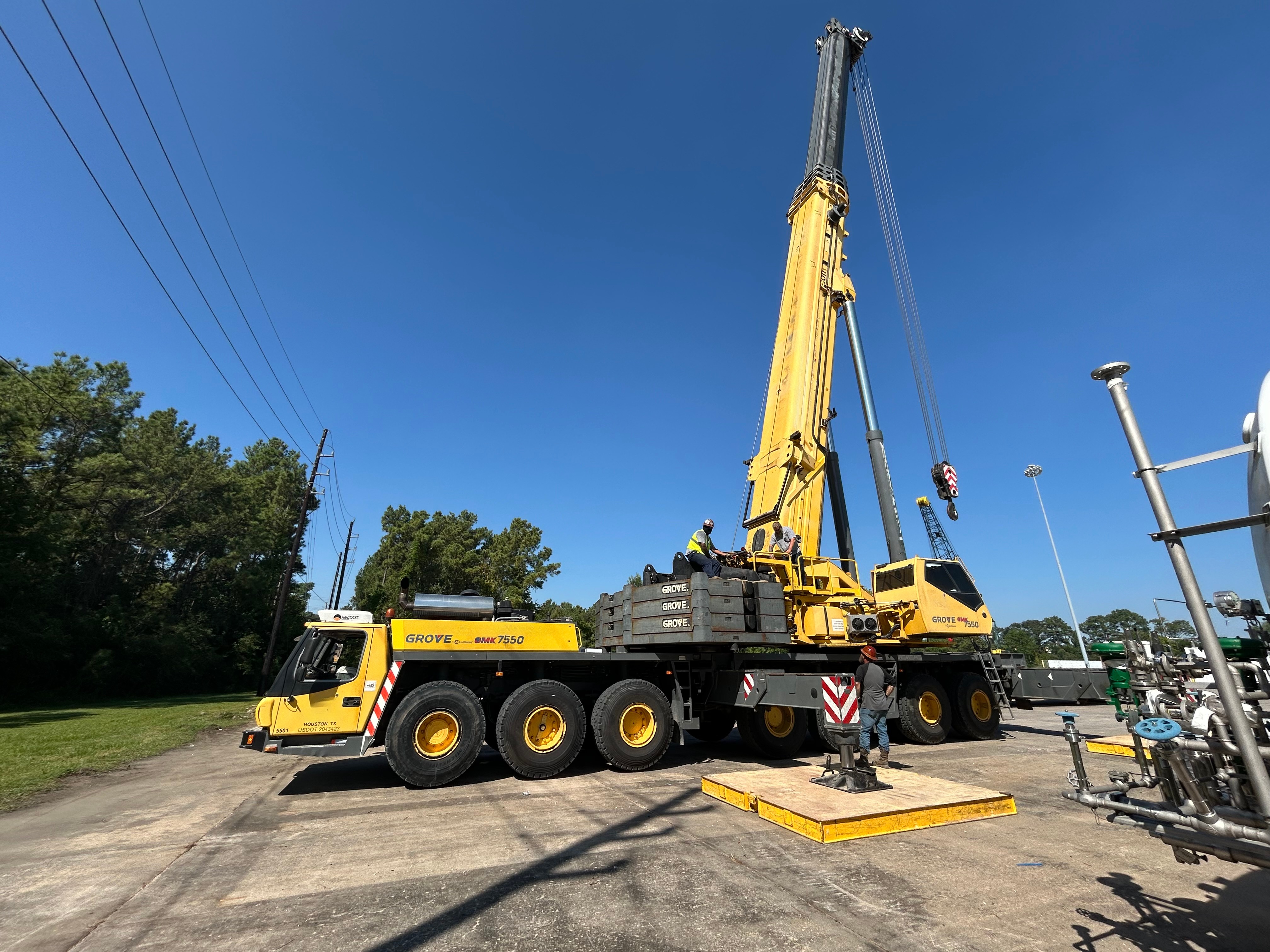 2015 Grove GMK7550